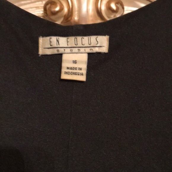 EUC En focus Tunic Top/Dress in Brown Red Beige 16 - Picture 2 of 4